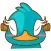 Burdz the bird for iMessage Sticker