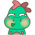 DeeDee, the cute green dragon