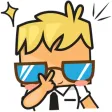 Gogo the cool guy for iMessage Sticker