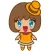 Saki the sweet blue eyed girl for iMessage Sticker