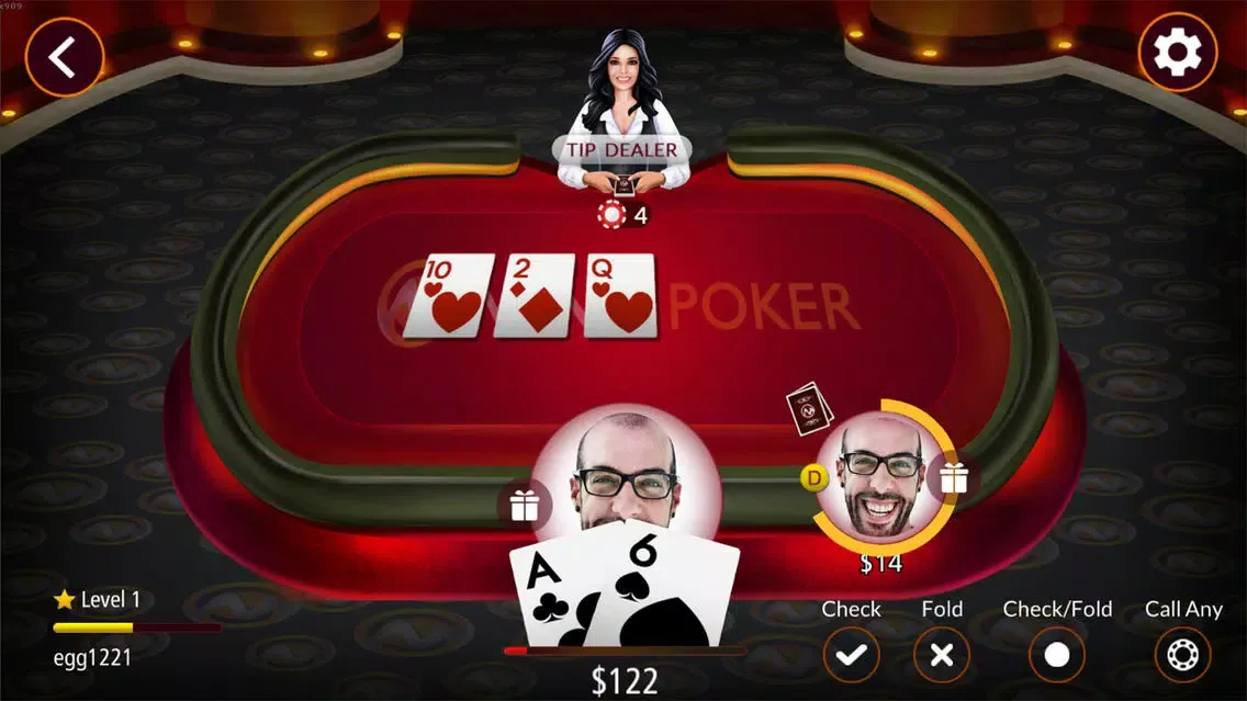 Miiny Poker Texas Holdem スクリーンショット