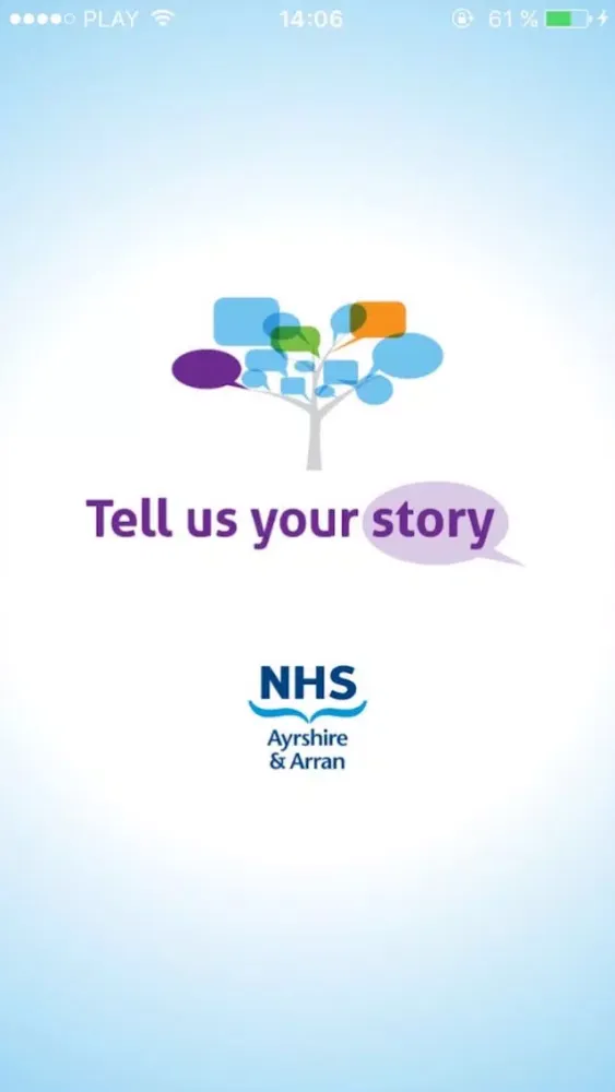 Capturas de pantalla de NHSAA Tell us your story feedback App