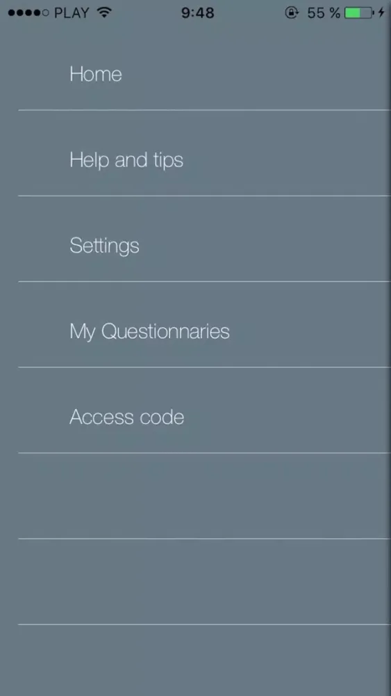 Capturas de pantalla de NHSAA Tell us your story feedback App