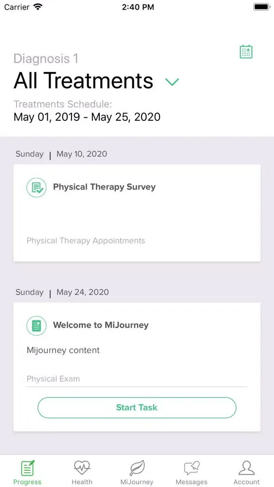 Captures d'écran de MiJourney Patient 4