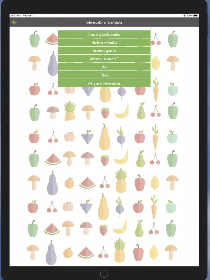 Capturas de pantalla de Comida Real iPad 
