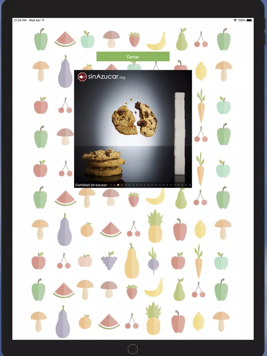 Capturas de pantalla de Comida Real iPad 
