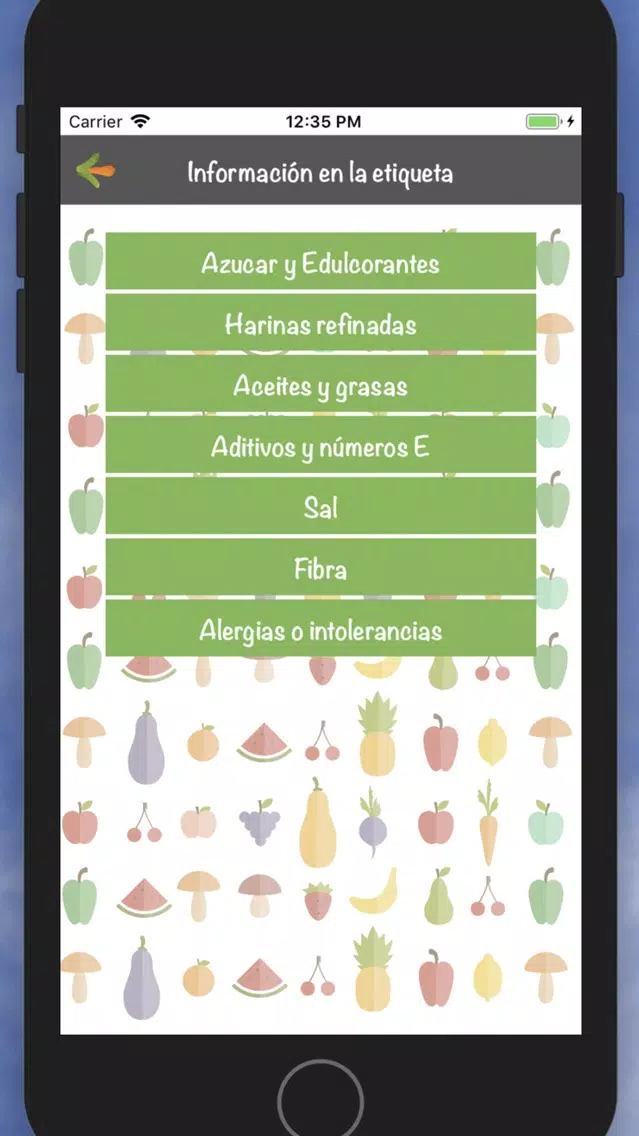 Capturas de pantalla de Comida Real