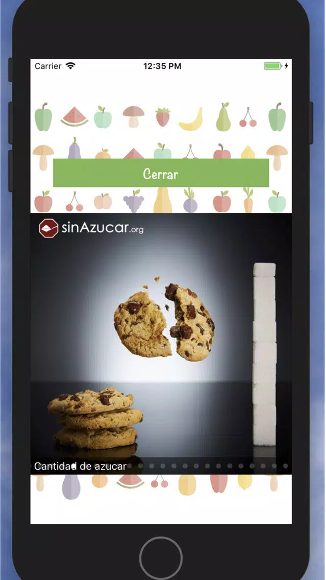Capturas de pantalla de Comida Real