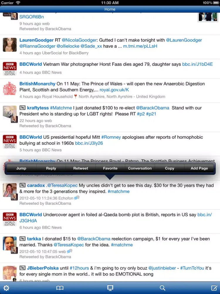 LiveCuration Lite - Multi-column streaming Twitter client iPad  স্ক্রিনশট