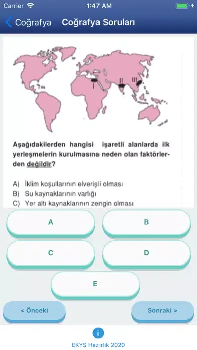 Capturas de tela do EKYS Hazırlık
