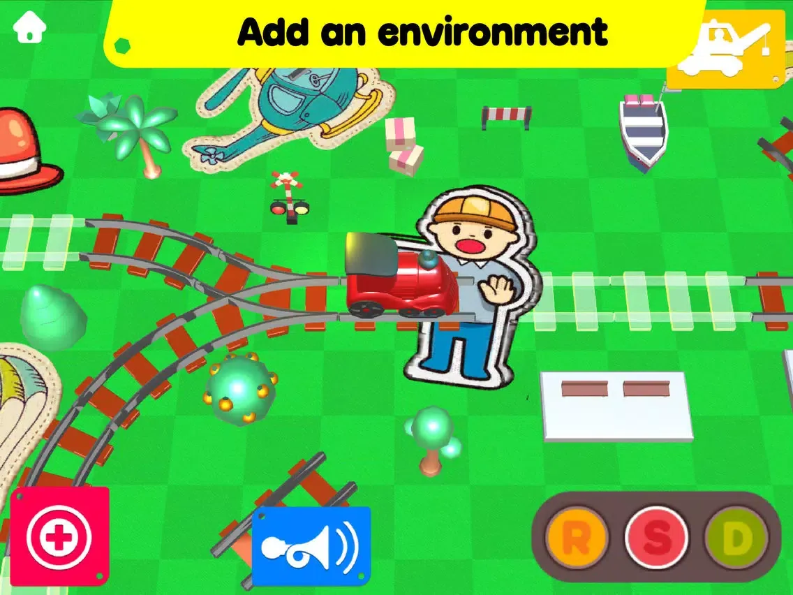 صور Build a Toy Railway iPad 