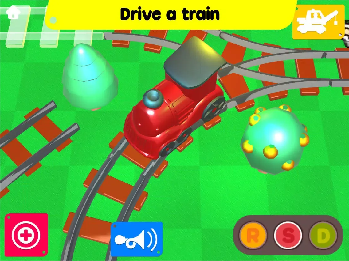 صور Build a Toy Railway iPad 