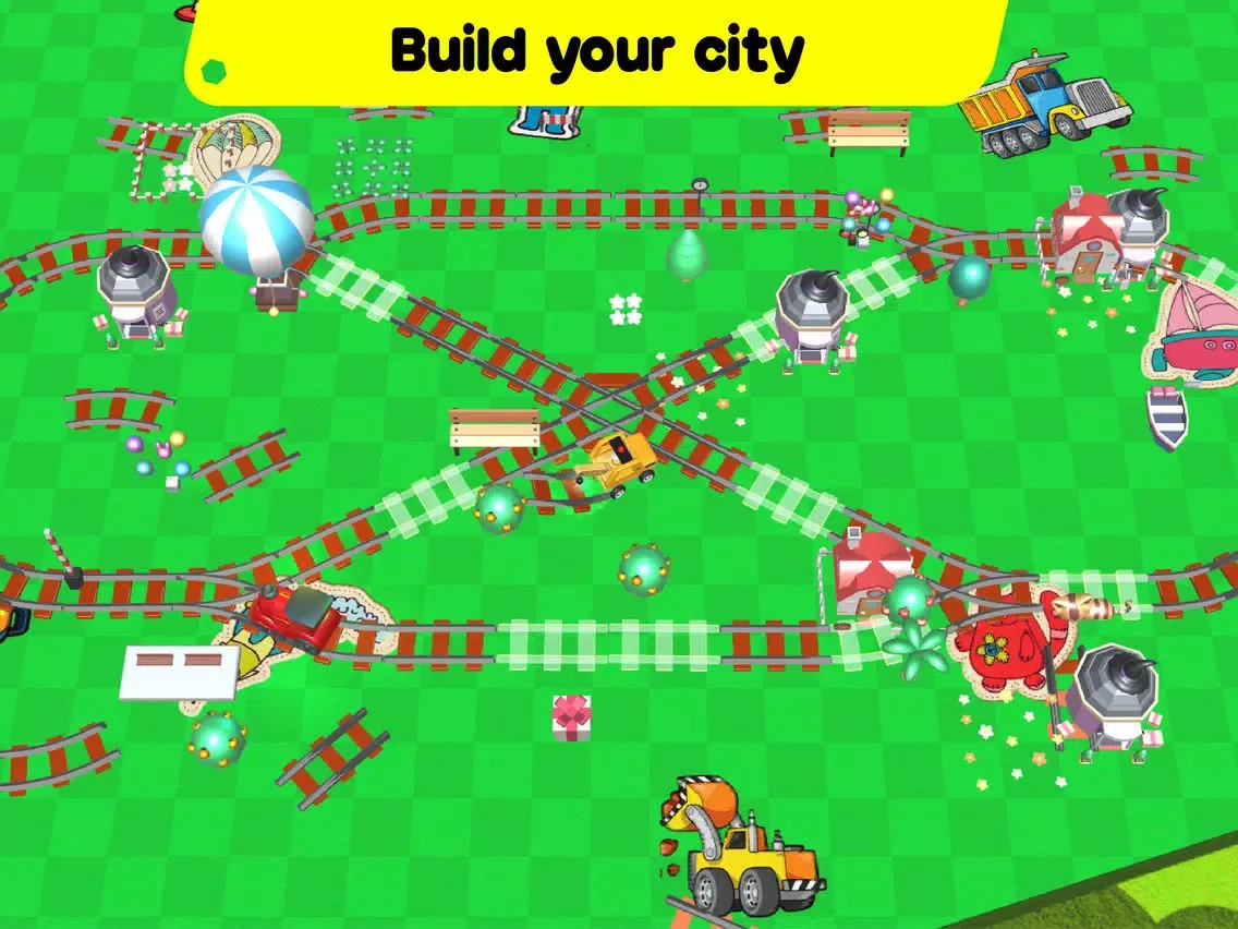 صور Build a Toy Railway iPad 