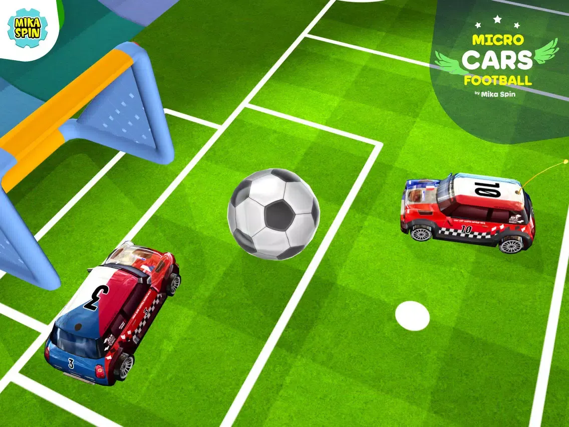 صور Micro Car Football — racing car game for kids iPad 