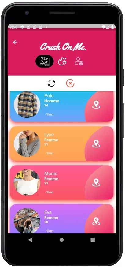 Capturas de pantalla de hotlike.