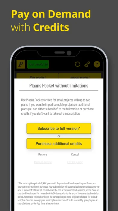 Plaans Pocket 스크린샷