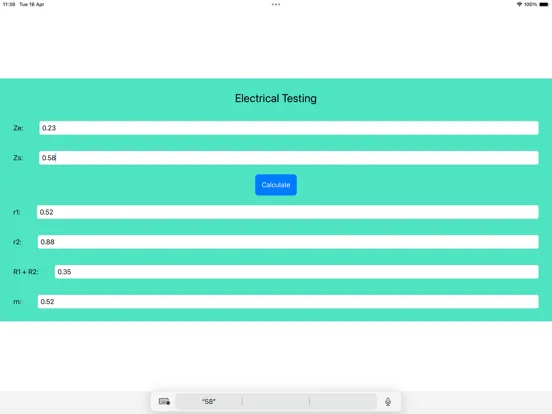 Screenshot di Electrical Testing 10 iPad 