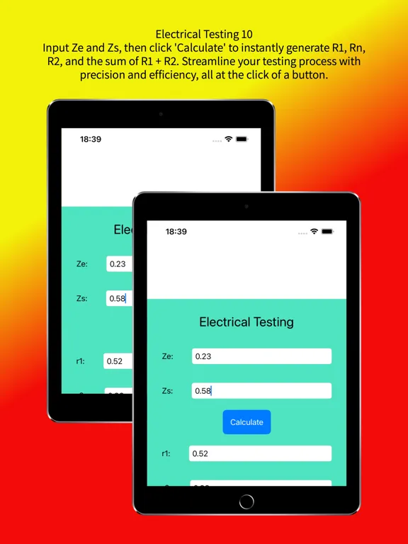 Screenshot di Electrical Testing 10 iPad 
