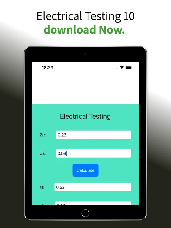 Screenshot di Electrical Testing 10 iPad 