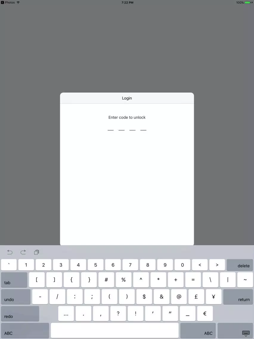 تصاویر 保密相册 - 照片保险箱 iPad 