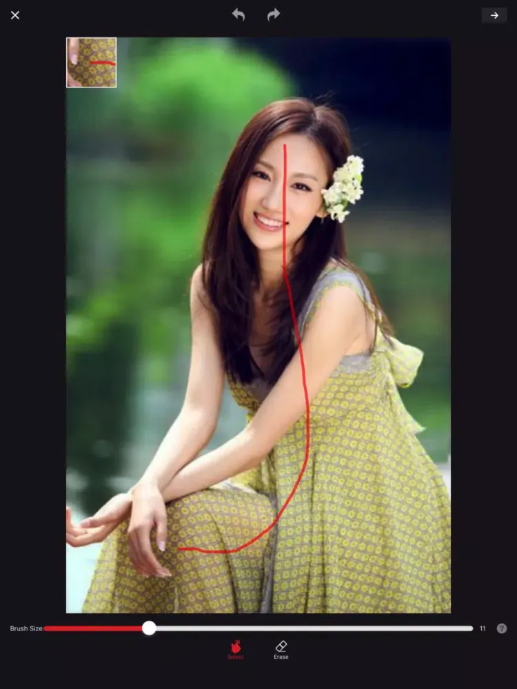 Photo Cut Out Editor - Background Eraser iPad  スクリーンショット