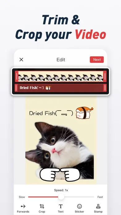 Tangkapan skrin GIF Maker - short video to gif