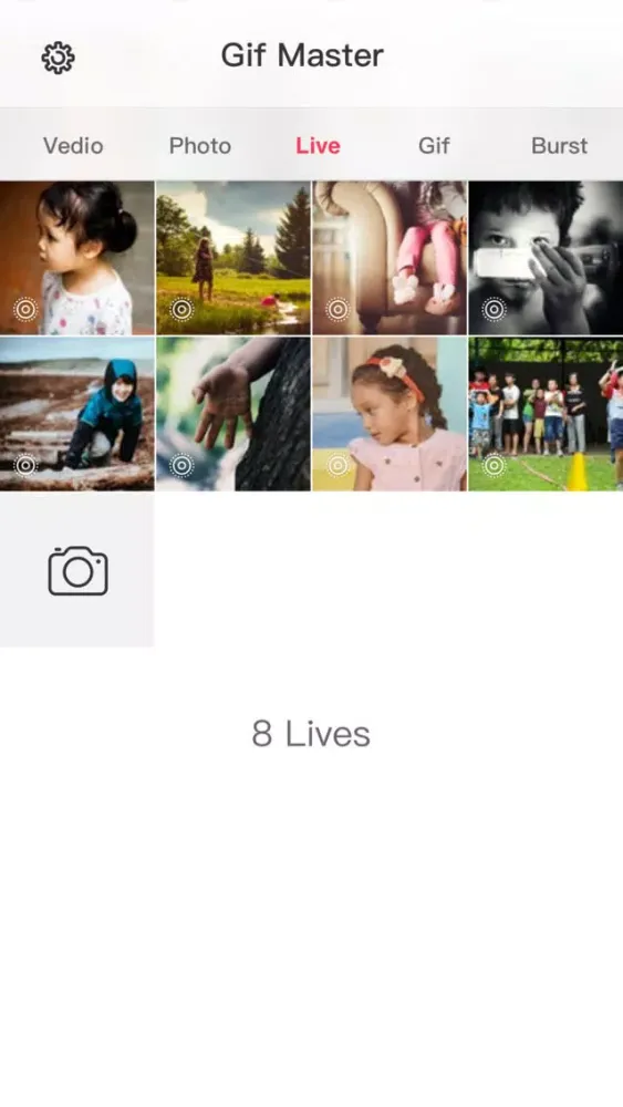 ภาพหน้าจอของ gif maker - make video to gif