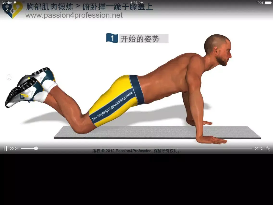 Captures d'écran de 健身教练 - 健身视频教程 iPad 
