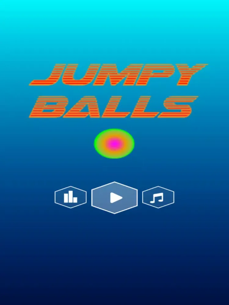 Jumpy Crazy Balls iPad  스크린샷