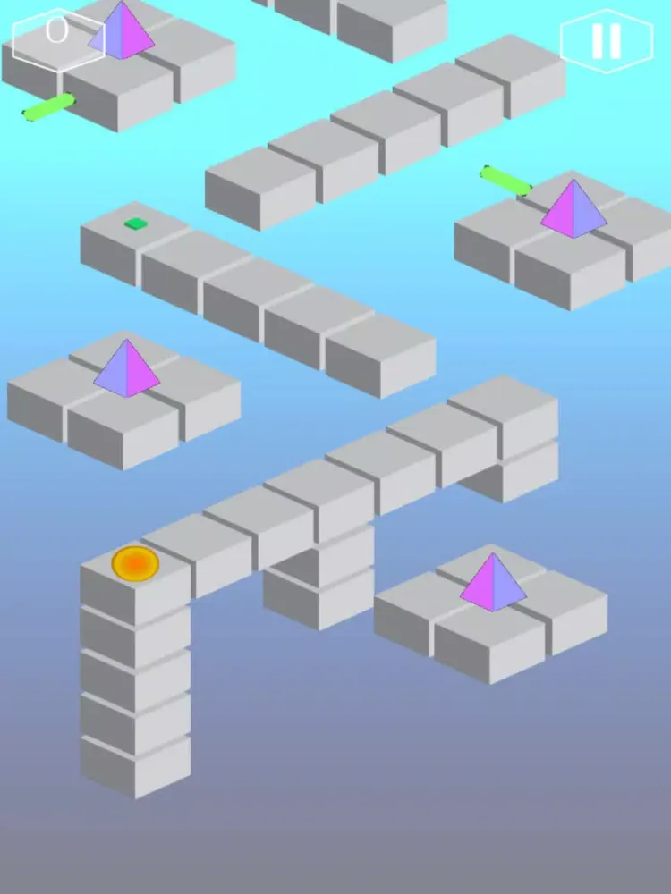 Jumpy Crazy Balls iPad  스크린샷