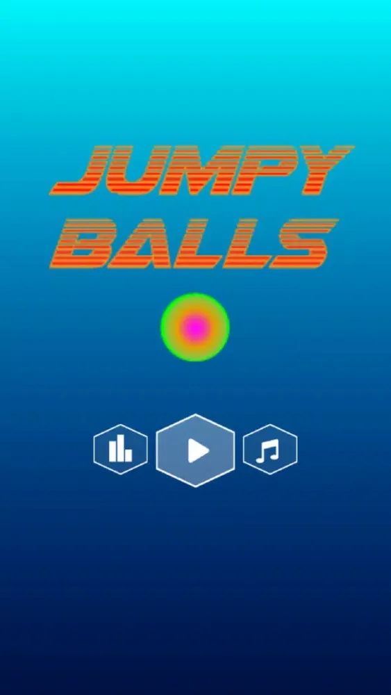 Jumpy Crazy Balls 스크린샷