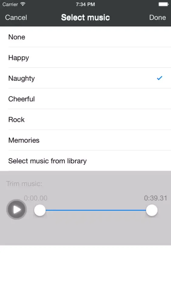 Video Sound - Add music to video & Add sound to video & Free video editor and maker Screenshots