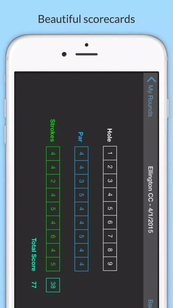 صور Golf Watch - Scorecard for iPhone and Apple Watch