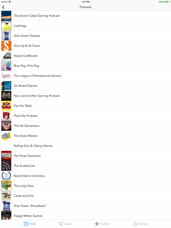 Tangkapan layar Board Game Bible iPad 
