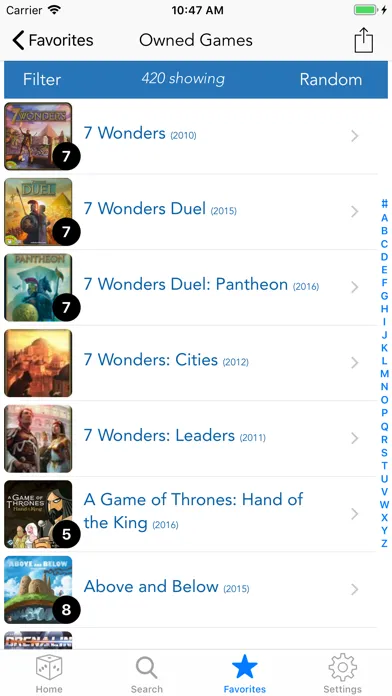 Board Game Bible Screenshots