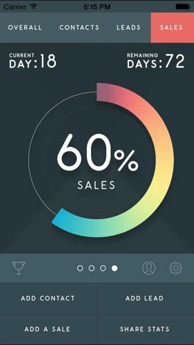 Скриншоты SalesFit