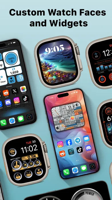Zrzuty ekranu Custom Widgets by Clockology