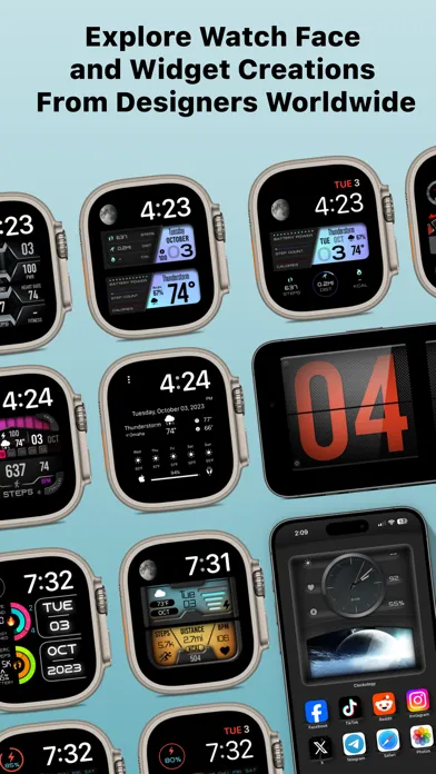 Zrzuty ekranu Custom Widgets by Clockology