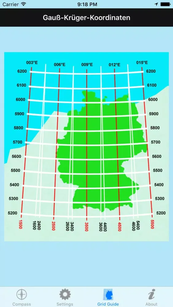 German Grid Ref Compass应用截图