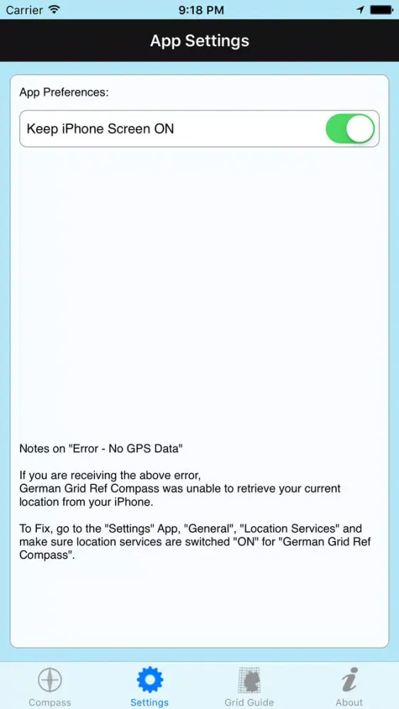 German Grid Ref Compass应用截图