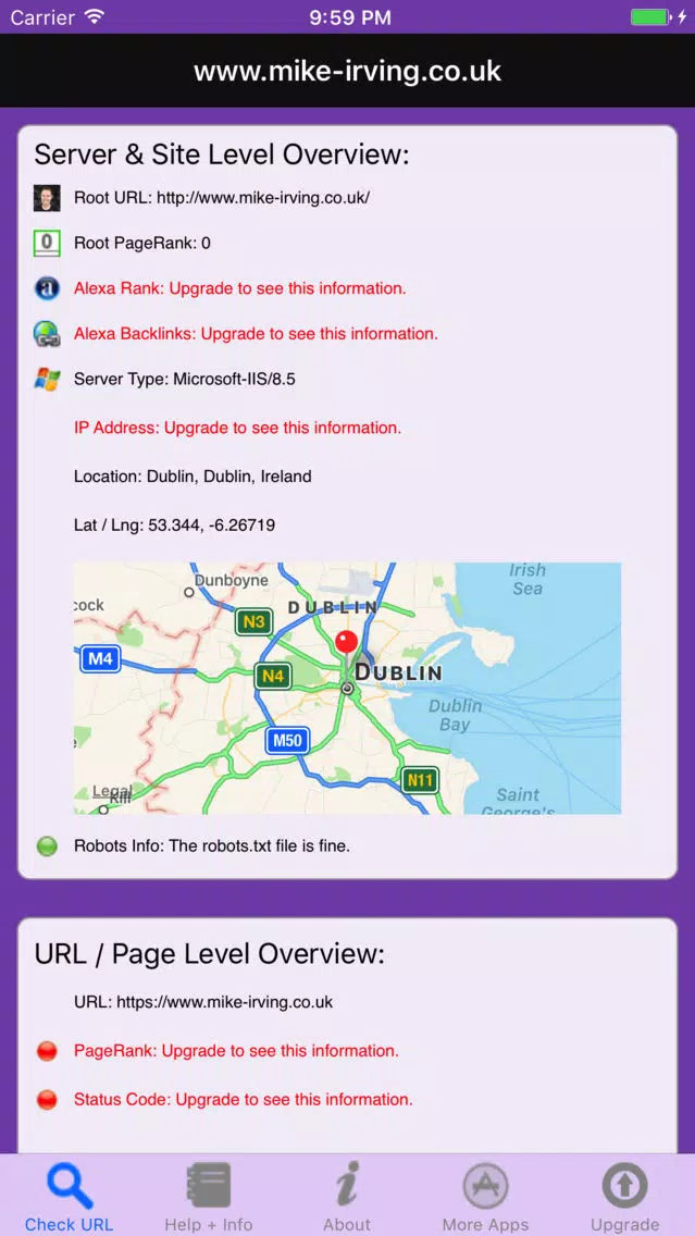 Скриншоты Website SEO Checks Lite