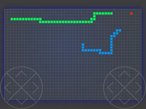 Tangkapan skrin Snakez: The Multiplayer Snake iPad 