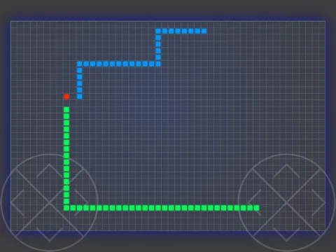 Tangkapan skrin Snakez: The Multiplayer Snake iPad 