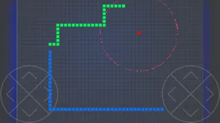 Tangkapan skrin Snakez: The Multiplayer Snake