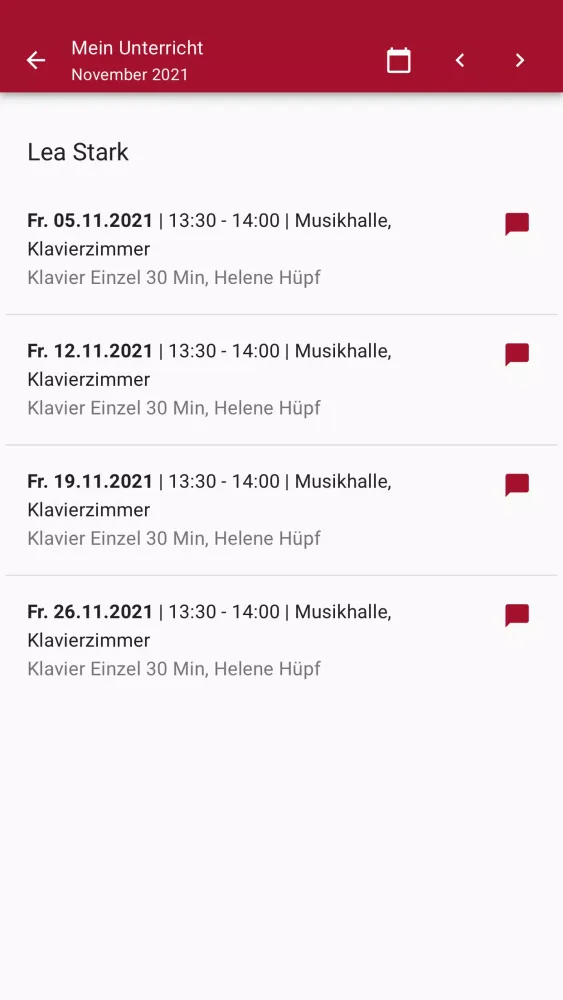 ภาพหน้าจอของ Stuttgarter Musikschule