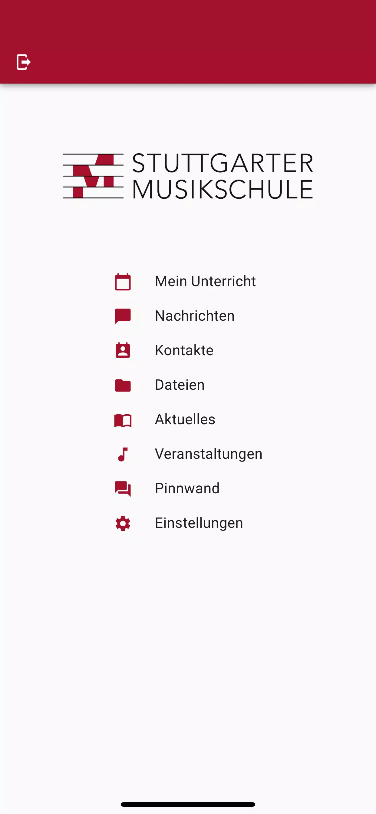 Tangkapan layar Stuttgarter Musikschule