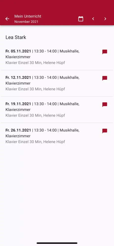 ภาพหน้าจอของ Stuttgarter Musikschule