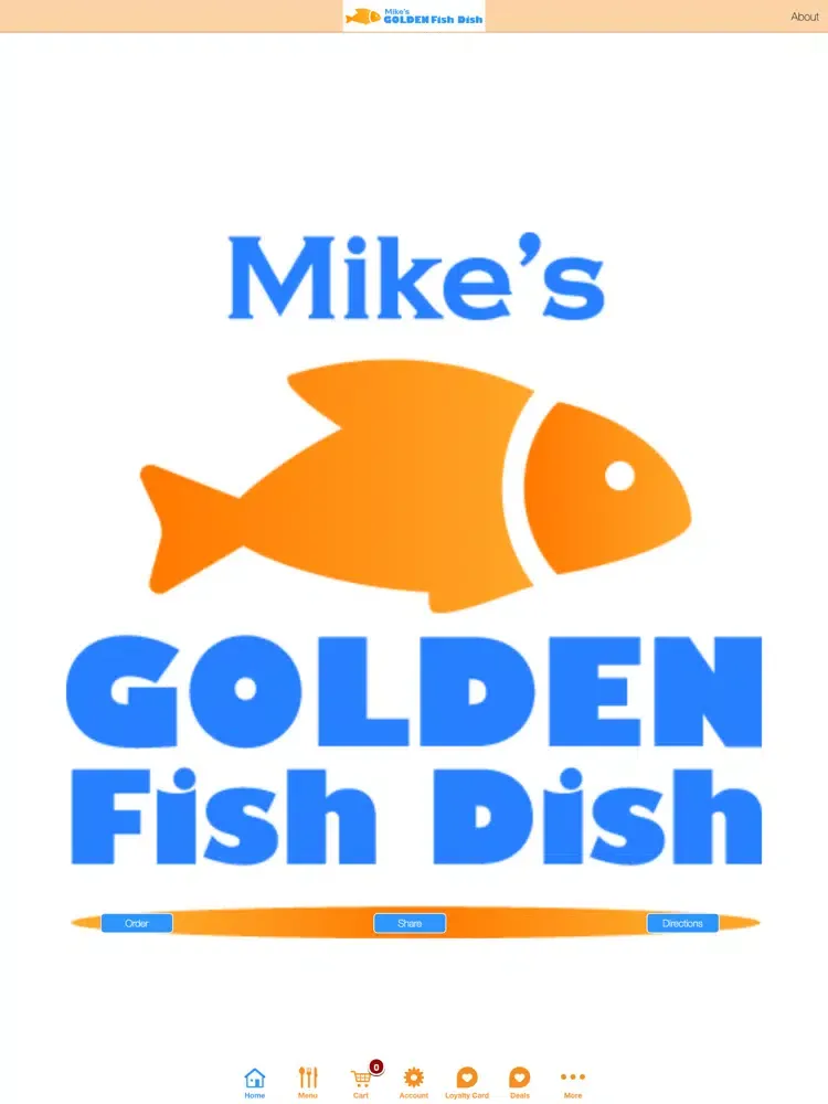 صور Mike's Golden Fish Dish iPad 