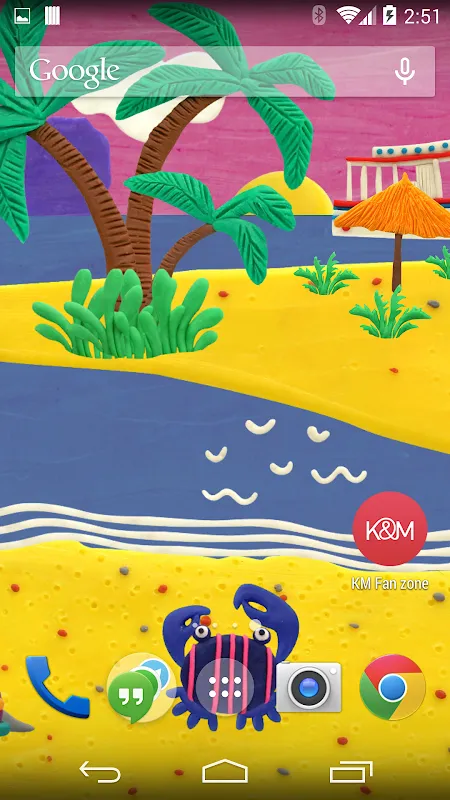 KM Beach Live wallpaper HD स्क्रीनशॉट