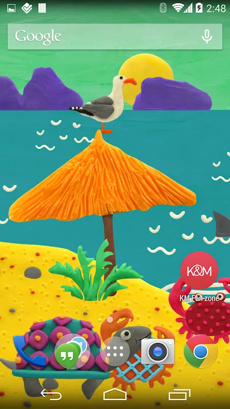 KM Beach Live wallpaper HD स्क्रीनशॉट